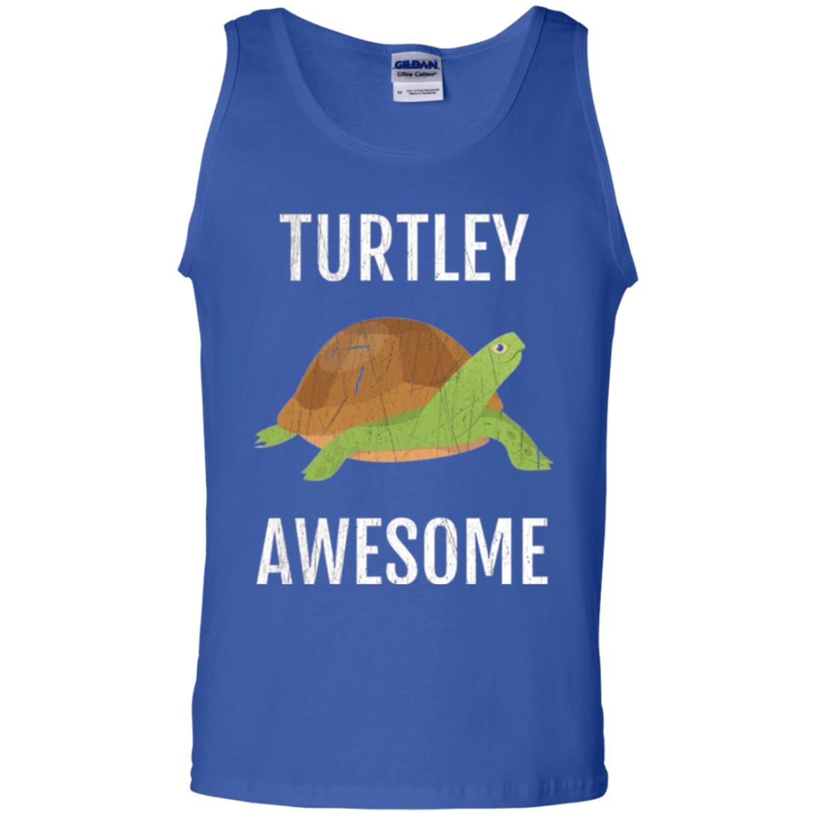 Turtle T-shirt Turtley Awesome Royal