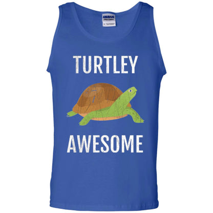 Turtle T-shirt Turtley Awesome Royal