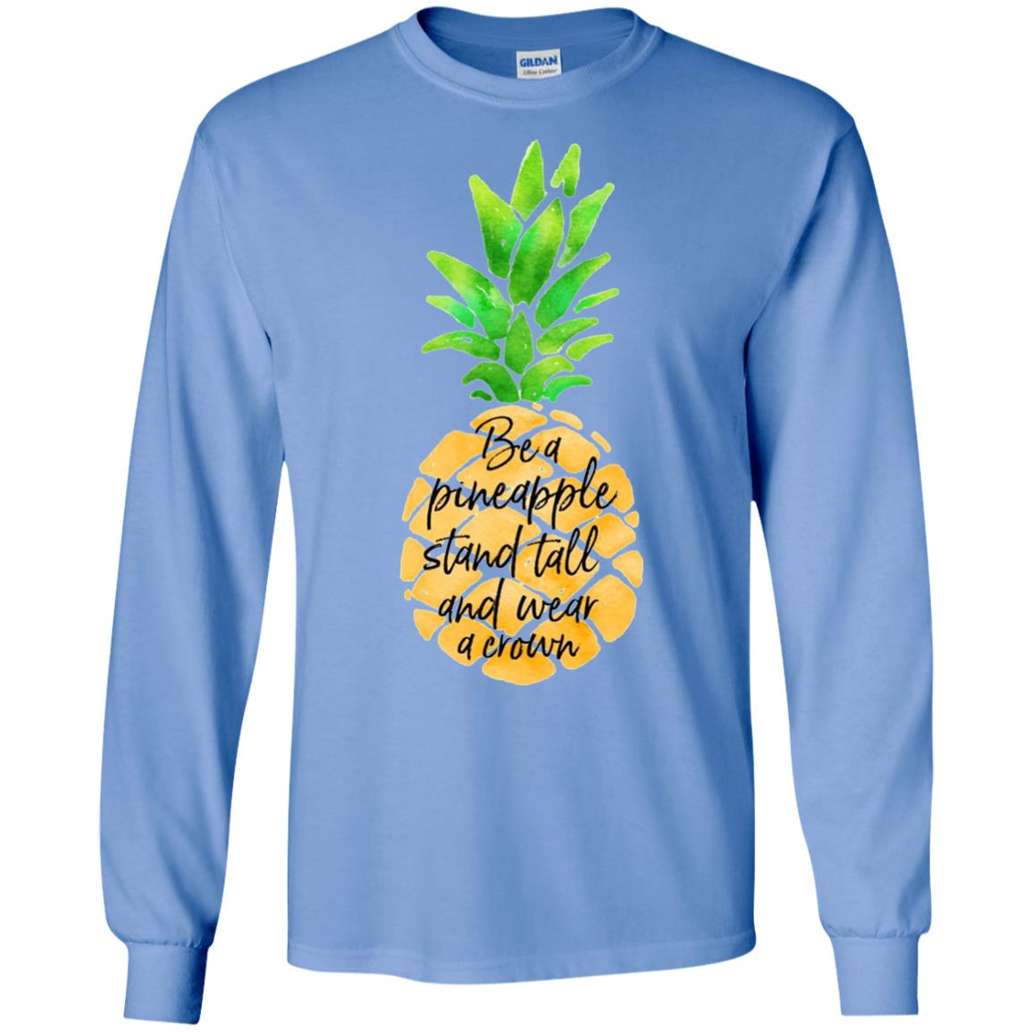 Funny Pineapple T-shirt Carolina Blue