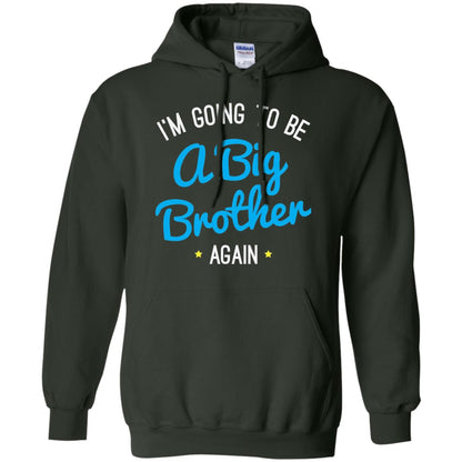 Big Brother Again T-shirt Happy New Baby Forest Green