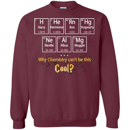 Why Chemistry Can_t Be This Cool Harry Potter Element Movie T-shirt Maroon