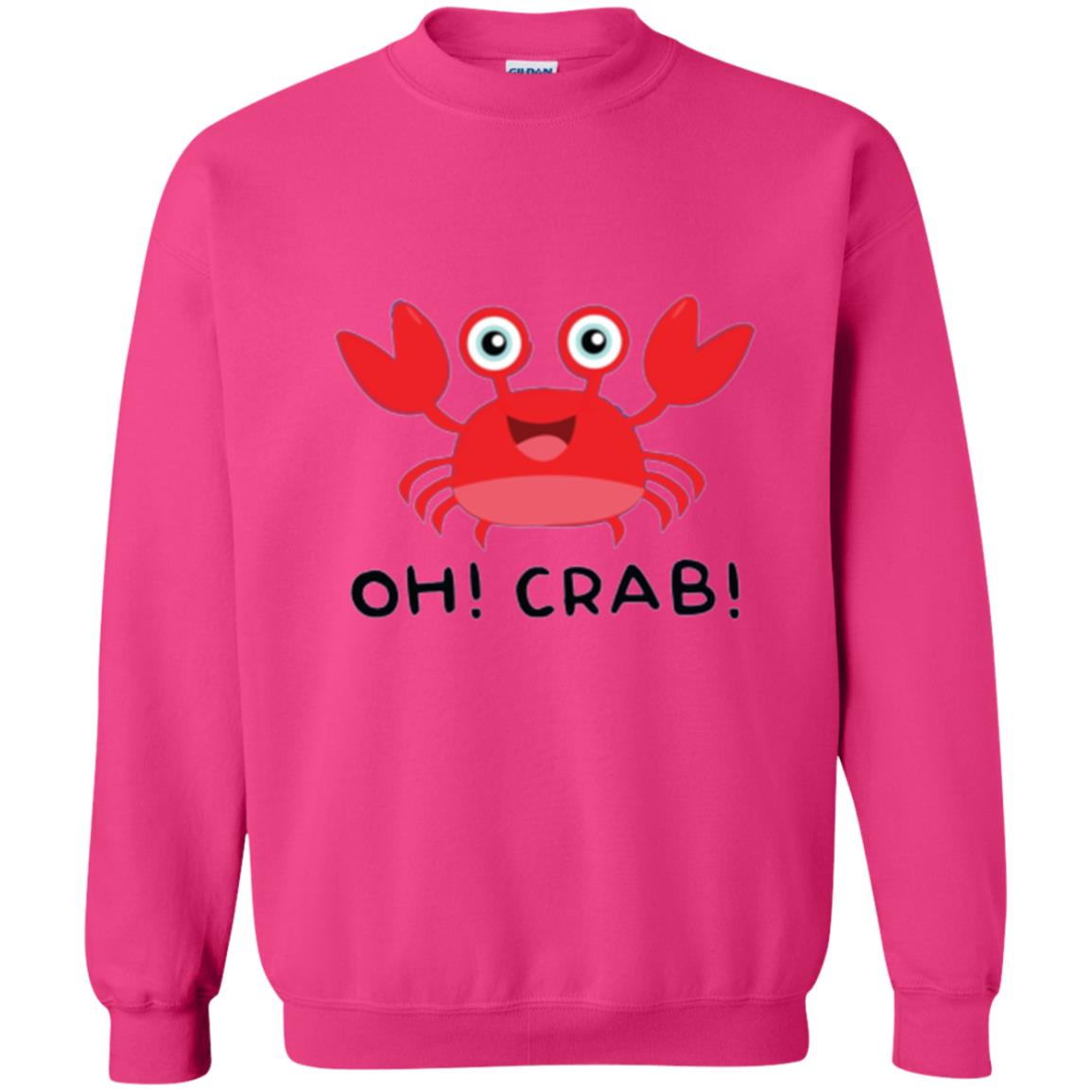 Oh Crab Crab Lover T-shirt Heliconia