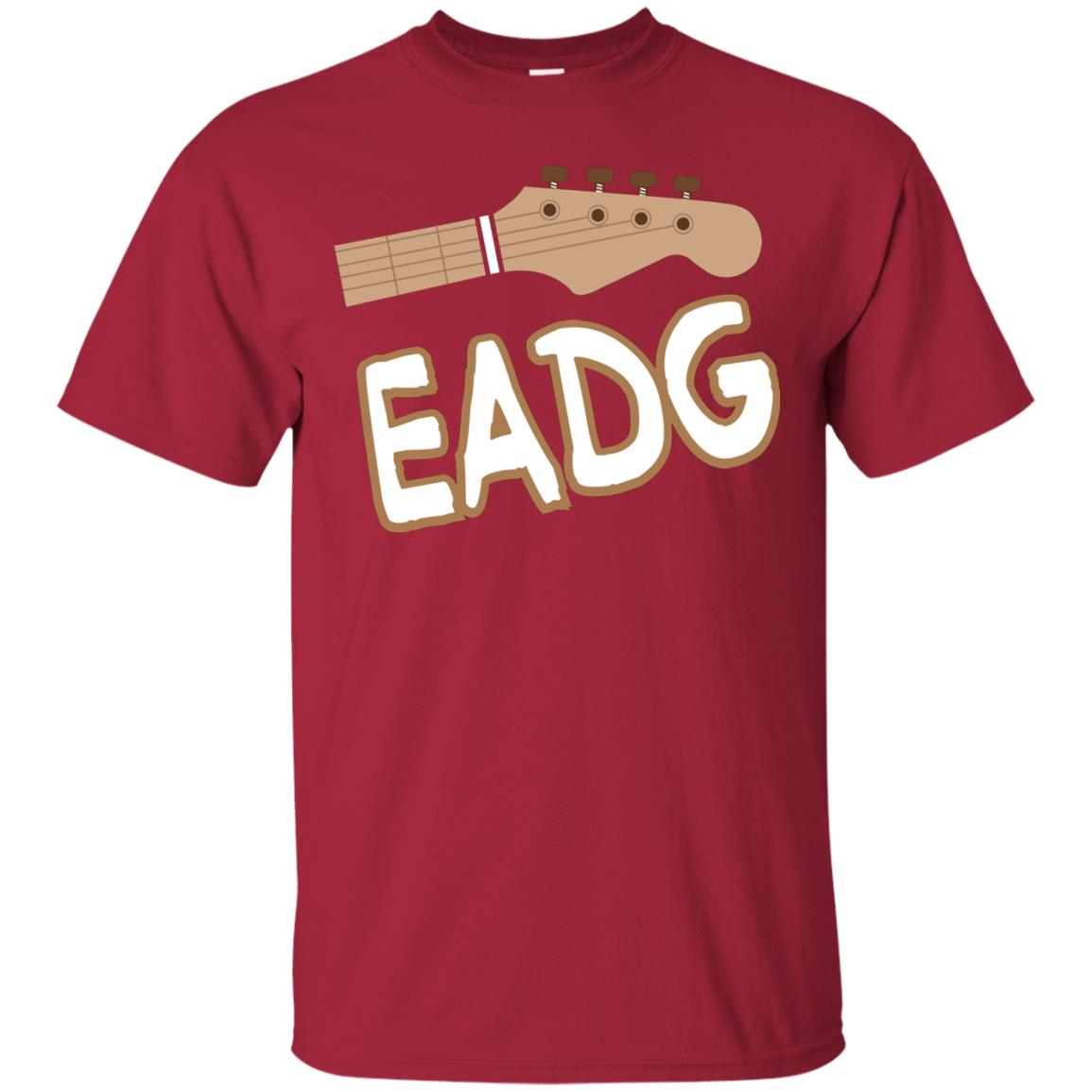 Eadg Bass Tuning Lover Shirt Cardinal