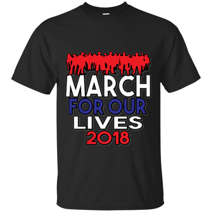 March For Our Lives 2018 Anti Gun T-shirt Black