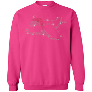 Airplane With Santa Hat Merry Christmas Gift Shirt For Mens Womens KidsG180 Gildan Crewneck Pullover Sweatshirt 8 oz.