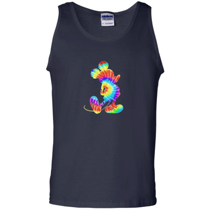 Cartoon T-shirt Tie-dye Mickey Mouse T-shirt Navy