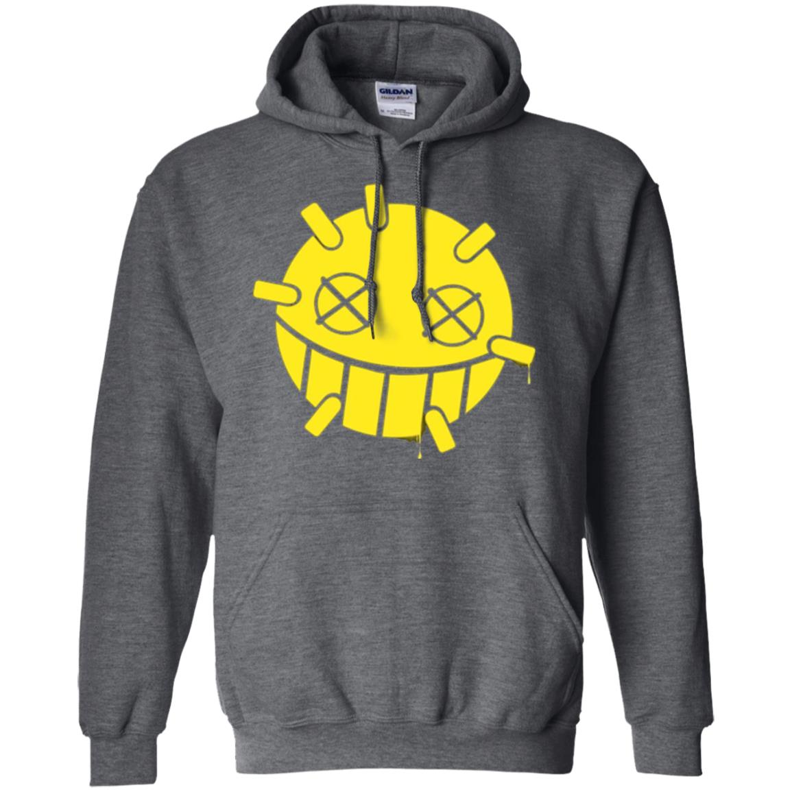 Overwatch Junkrat Smiley Spray T-shirt Dark Heather