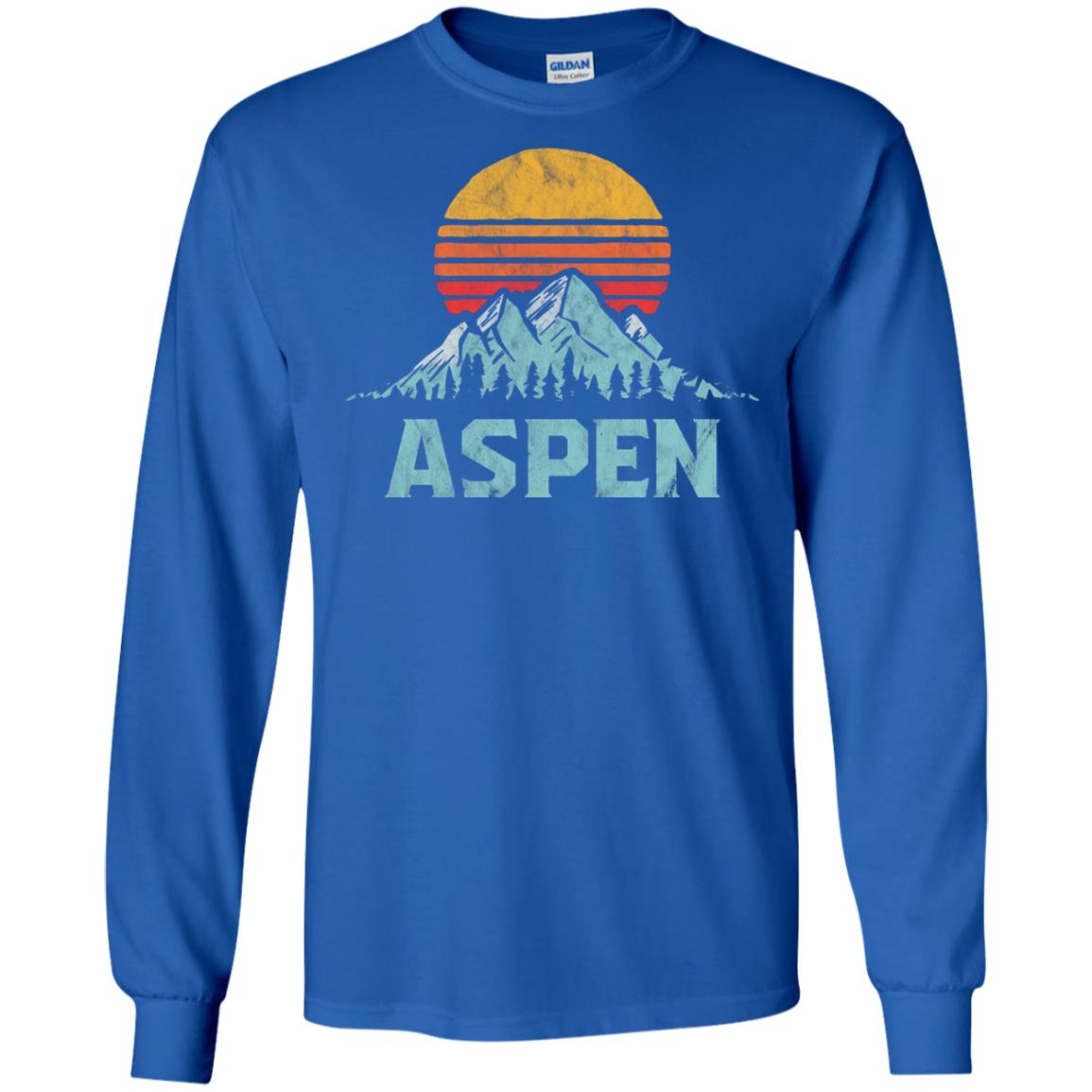 Aspen Mountain T-shirt Royal