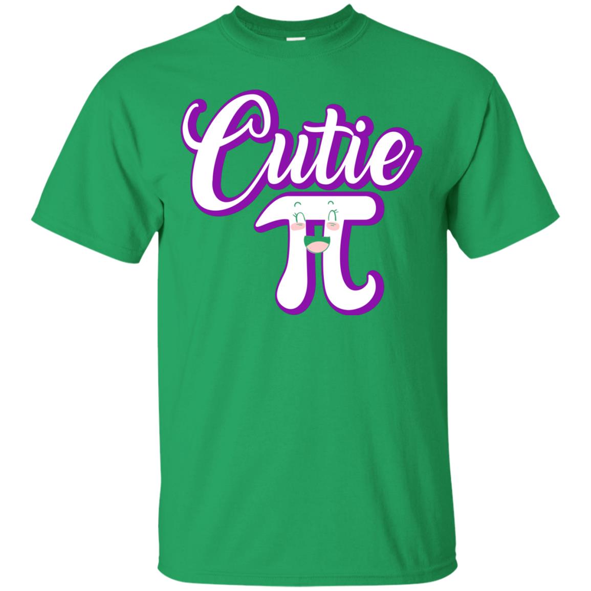 Cutie Pi Math Teacher T-shirt Irish Green
