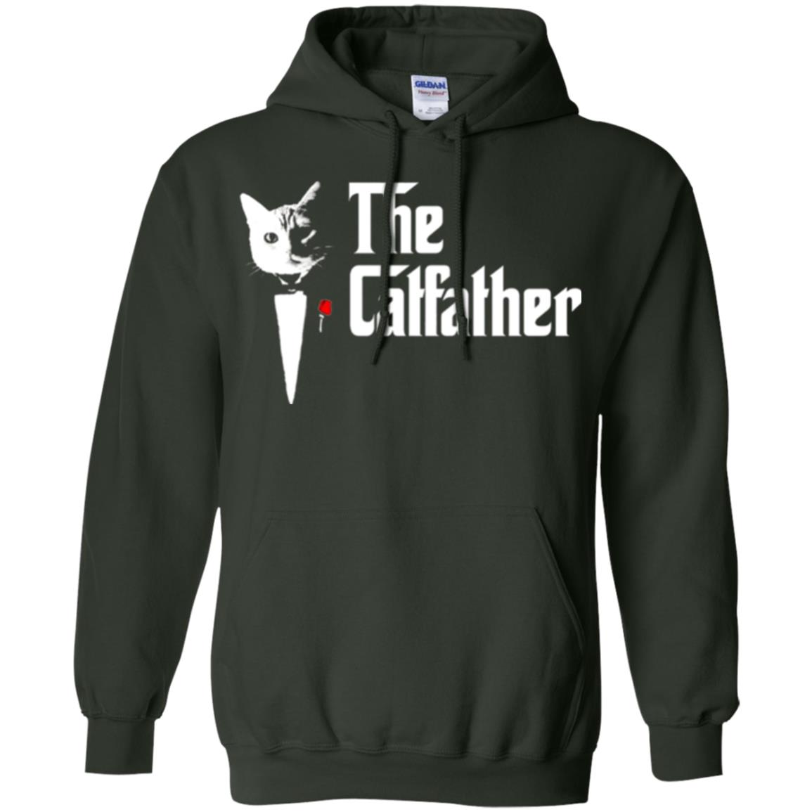 Daddy T-shirt The Catfather Forest Green