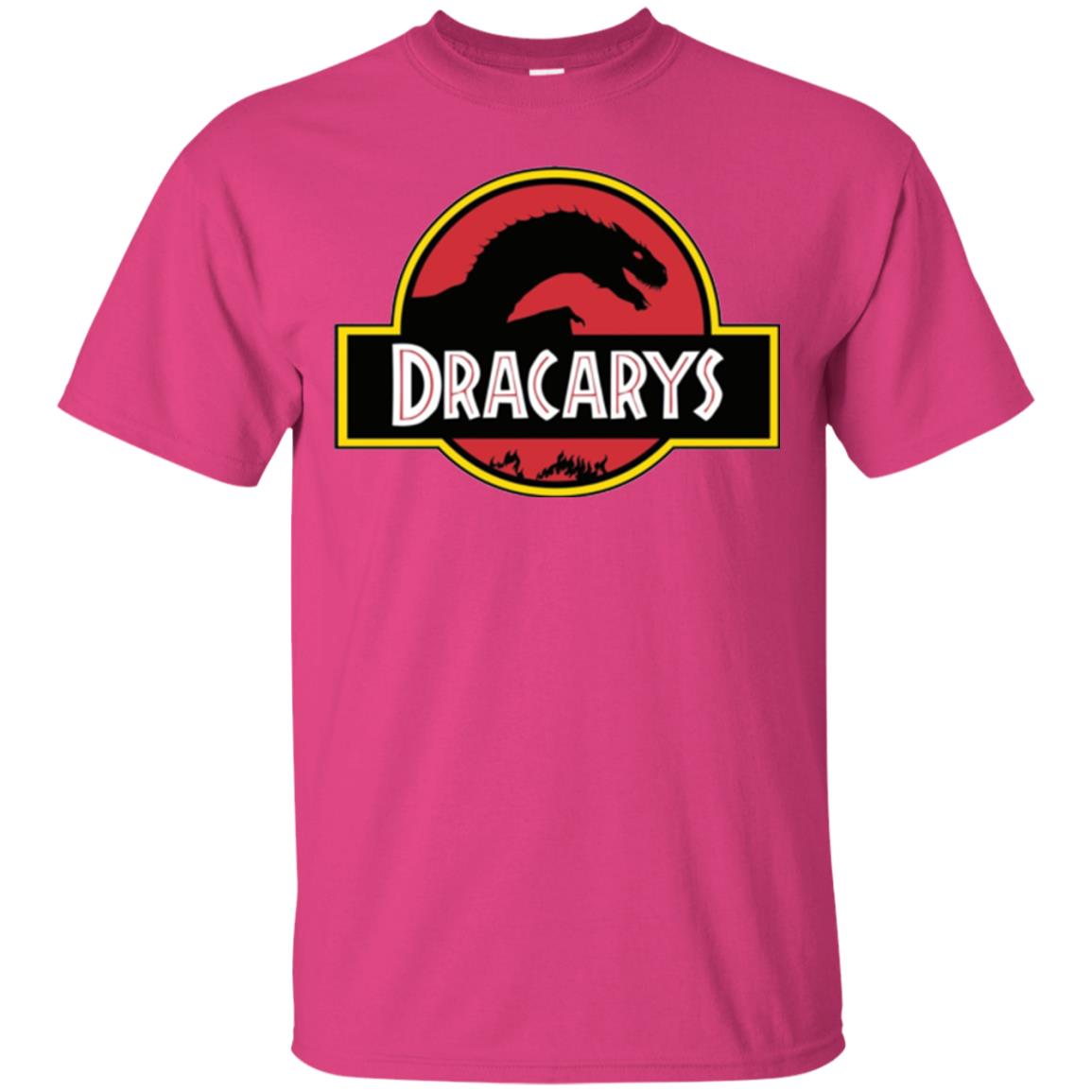 Dracarys Dragon Dinosaur T-shirt Heliconia