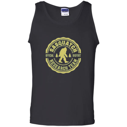 Squatchin Gone T-shirt Finding Sasquatch Bigfoot Research Team Black