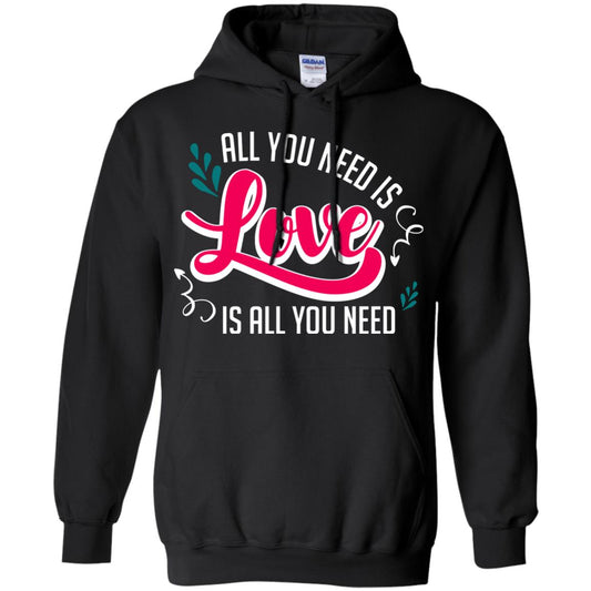 All You Need Is Love T-shirt Black