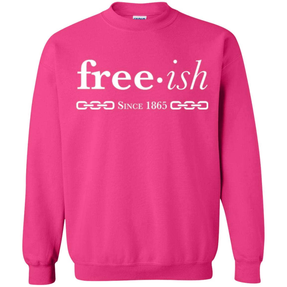 Free-ish Since 1865 Black Pride T-shirt Heliconia