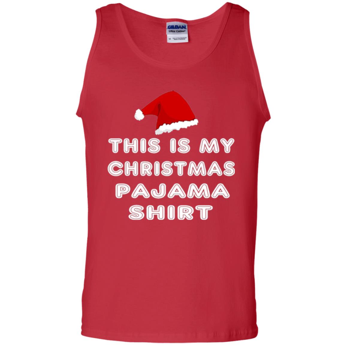 Christmas T-shirt This Is My Christmas Pajama Shirt Red
