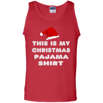 Christmas T-shirt This Is My Christmas Pajama Shirt Red