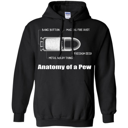 Bullet T-shirt The Anatomy Of A Pew Black