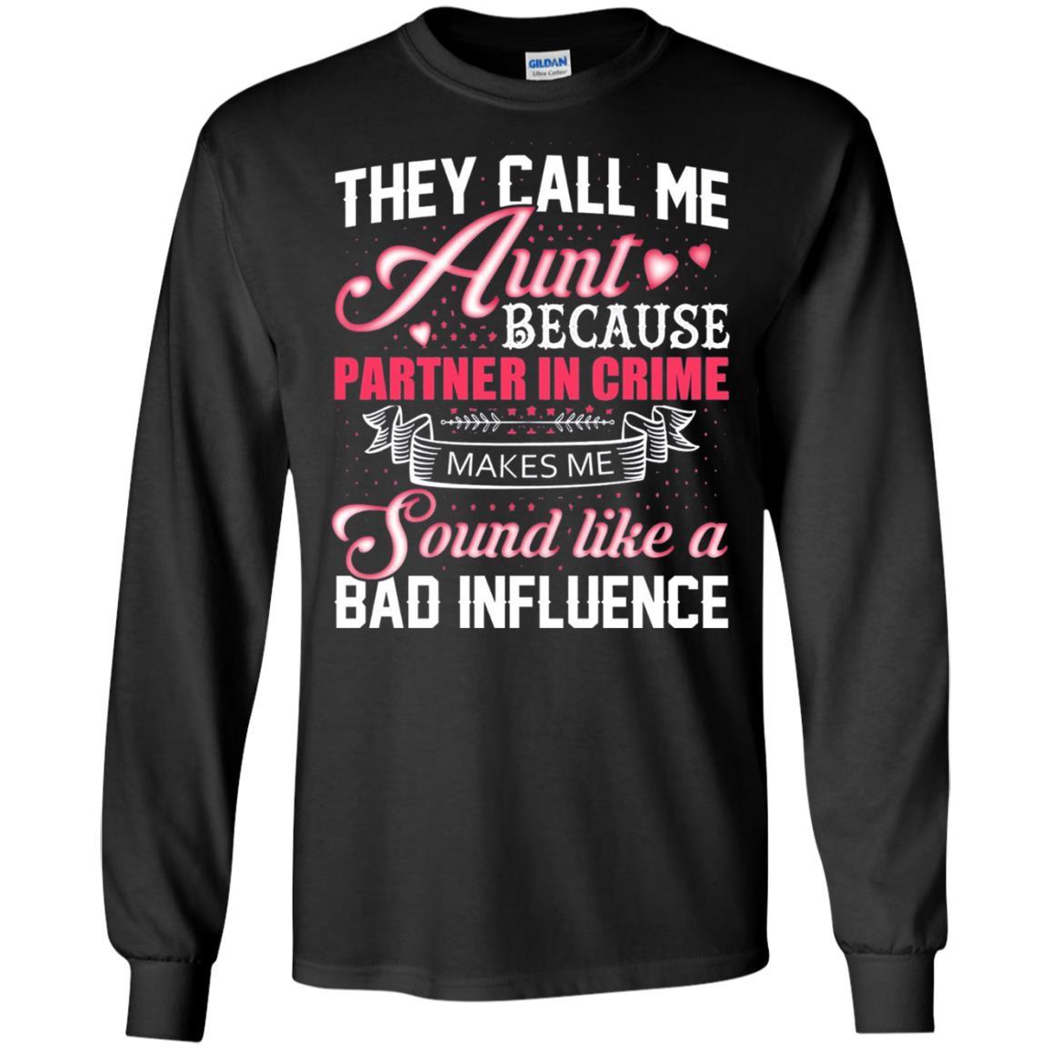 Aunt T-shirt They Call Me Aunt Black