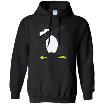 Christmas T-shirt Dabbing Penguin T-shirt Black