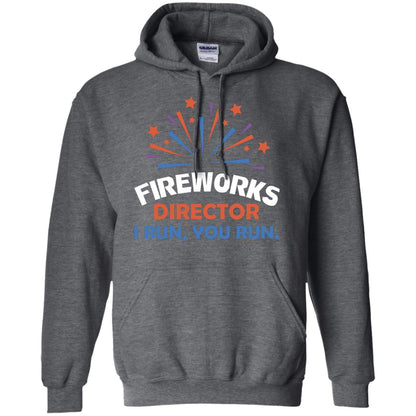 Fireworks Director I Run You Run Shirt Dark Heather