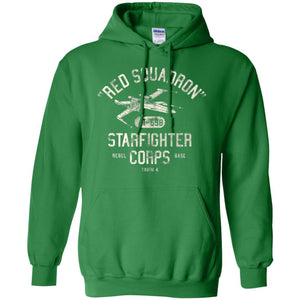 Movie T-shirt Red Squadron Starfighter Rebel Corps Base