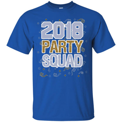 New Years Eve 2018 T-shirt Party Squad Royal