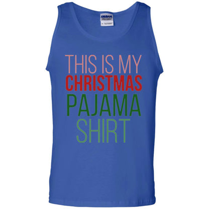 Christmas T-shirt This Is My Christmas Pajama Royal