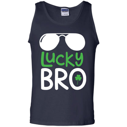 Lucky Bro St. Patrick_s Day T-shirt Navy