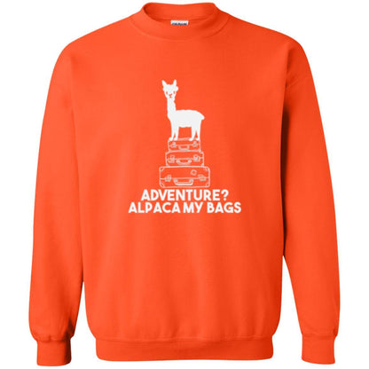 Alpaca Lover T-shirt Adventure Alpacamy My Bags Orange