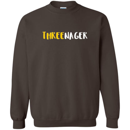 Threenager T-shirt Dark Chocolate