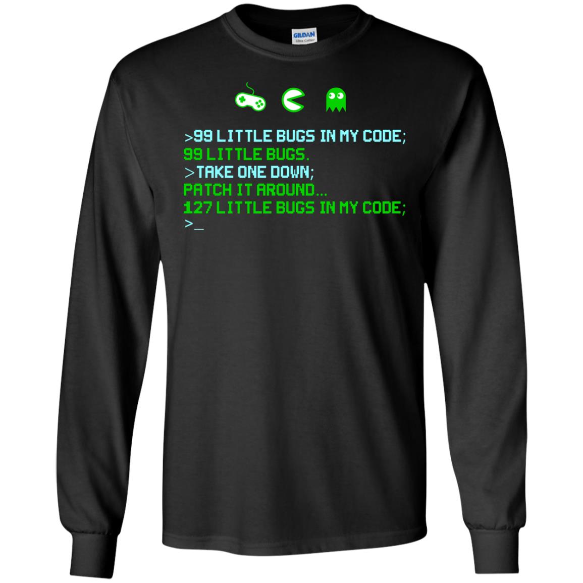 99 Little Bugs In My Code Funny Programmer T-shirt