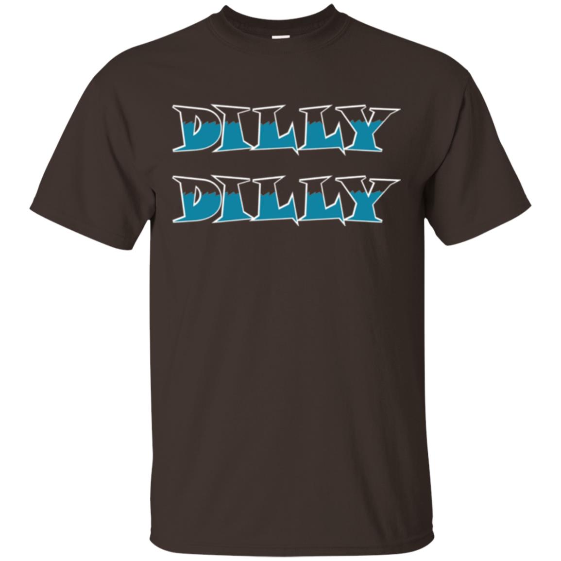 Christmas T-shirt Dilly Dilly Dark Chocolate