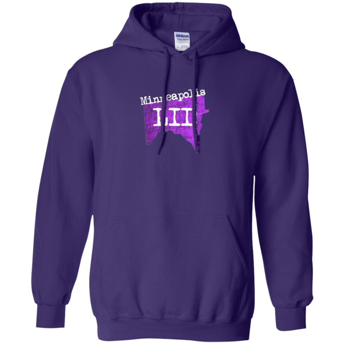 Football Lover T-shirt Minneapolis Minnesota 2018 T-shirt Purple