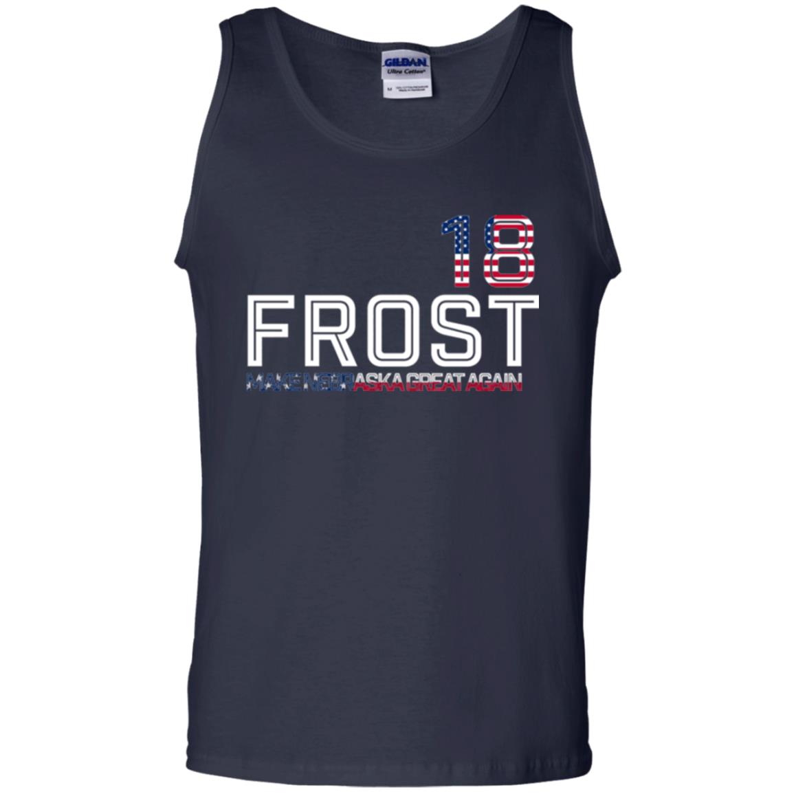 Frost 2018 T-shirt Make Nebraska Great Again Navy