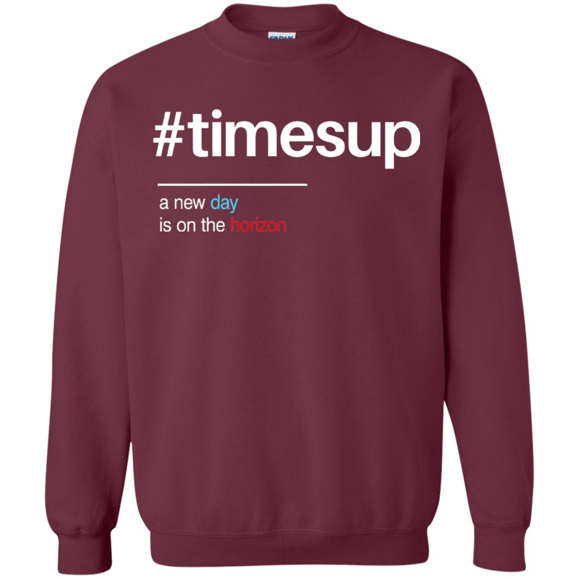 Women_s Right T-shirt Hash Tag Times Up Maroon