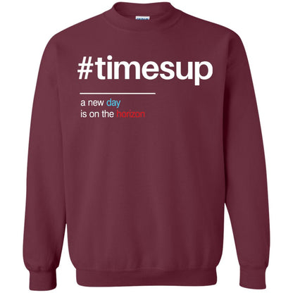 Women_s Right T-shirt Hash Tag Times Up Maroon