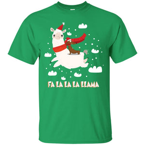 Fa La La La Llama With Dachshund X-mas Gift ShirtG200 Gildan Ultra Cotton T-Shirt