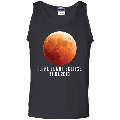 Total Lunar Eclipse Shirt 2018 Astronomy Gift Blood Moon Black