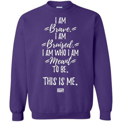 Brave This Is Me Proud Musical Theatre Performer T-shirt Purple