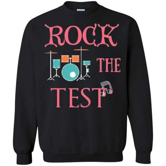 Rock The Test Professor Teacher T-shirt Black