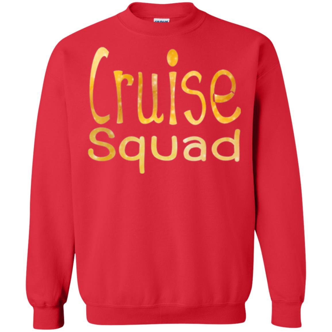 Cruise Squad T-shirt Funny Party Red