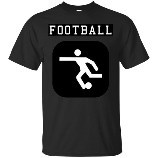 Football Soccer Shirt Retro Street Black