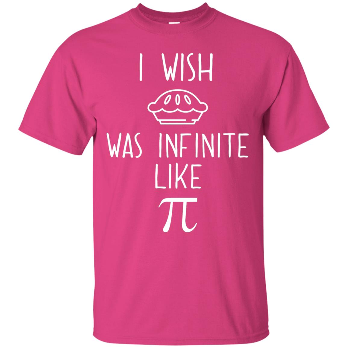 Funny Pi Day Shirt I Wish Pie Was Infinite Like Pi Heliconia