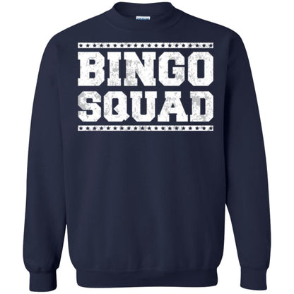 Bingo Squad Distressed Style Lucky Player T-shirt Navy