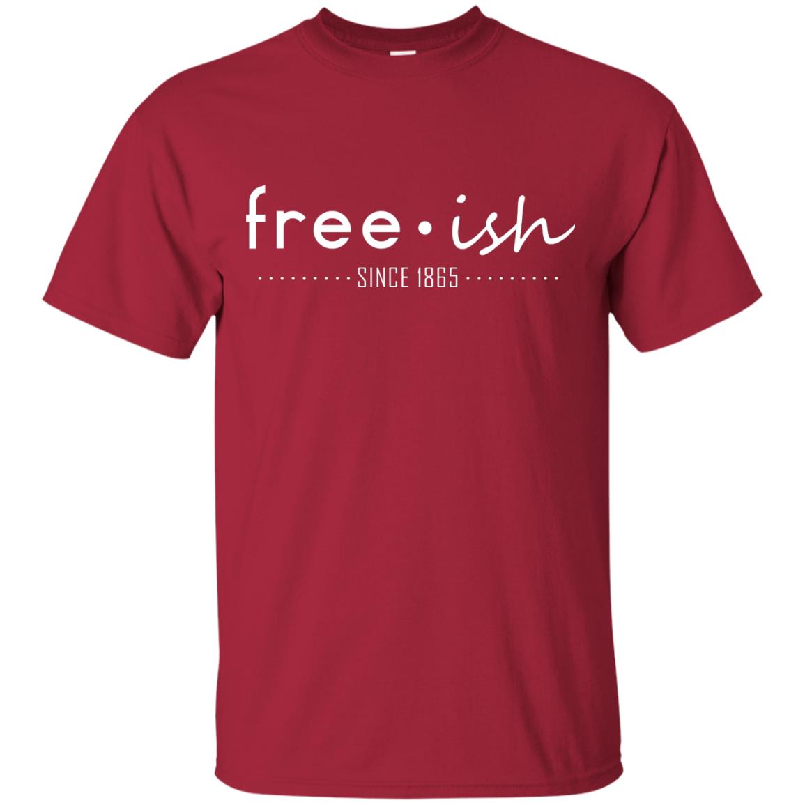 Free Ish Since 1865 Black Pride T-shirt Cardinal