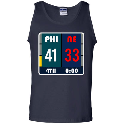 Football Philadelphia T-shirt Eagles Vs New England Navy