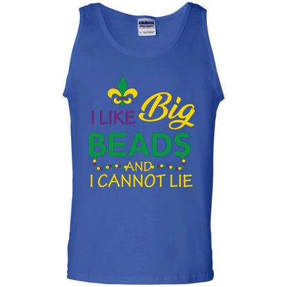 Mardi Gras T-shirt I Like Big Beads And I Cannot Lie Royal