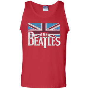 The Beatles British Flag Red Shirt