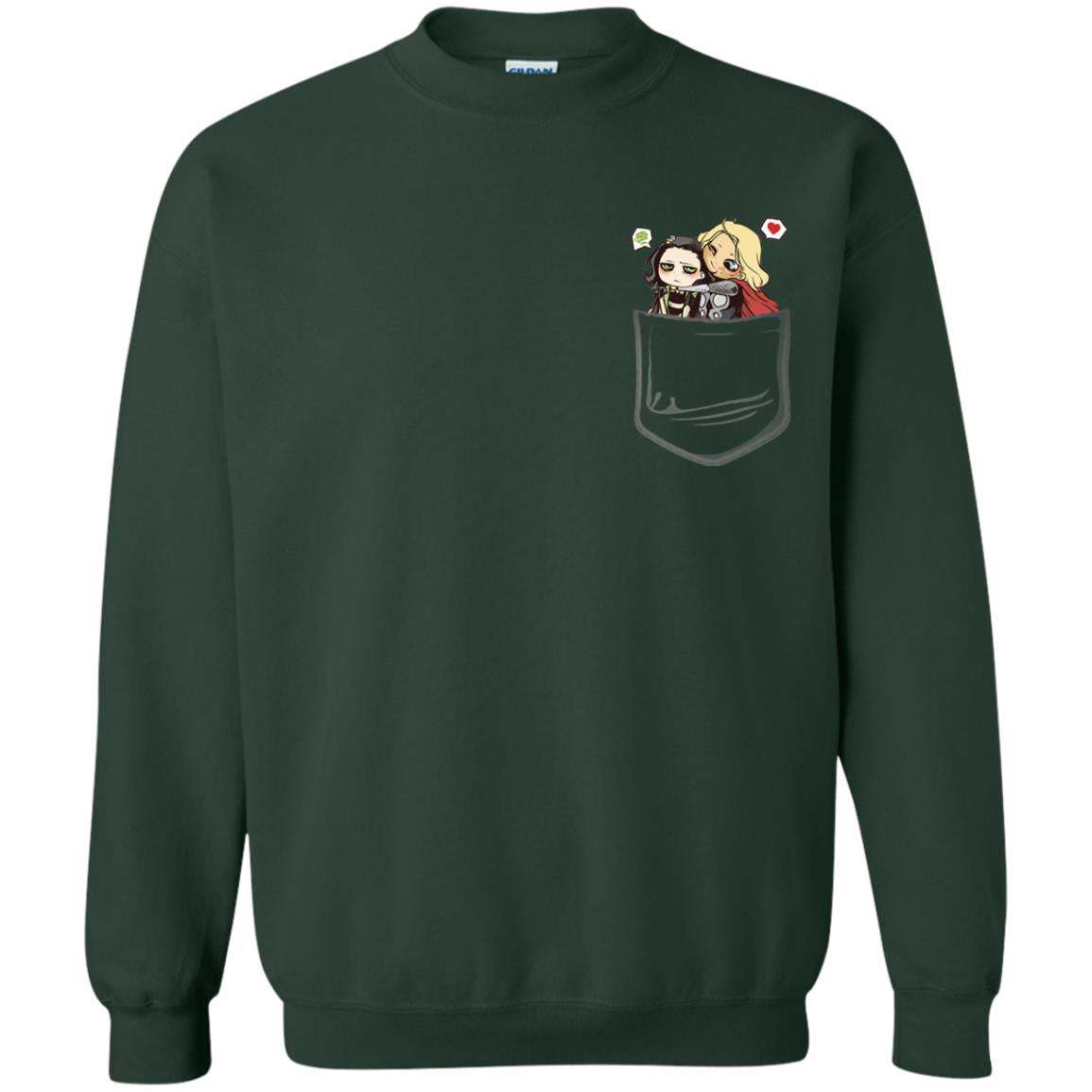 Thornloki In Pocket Movie Shirt Forest Green