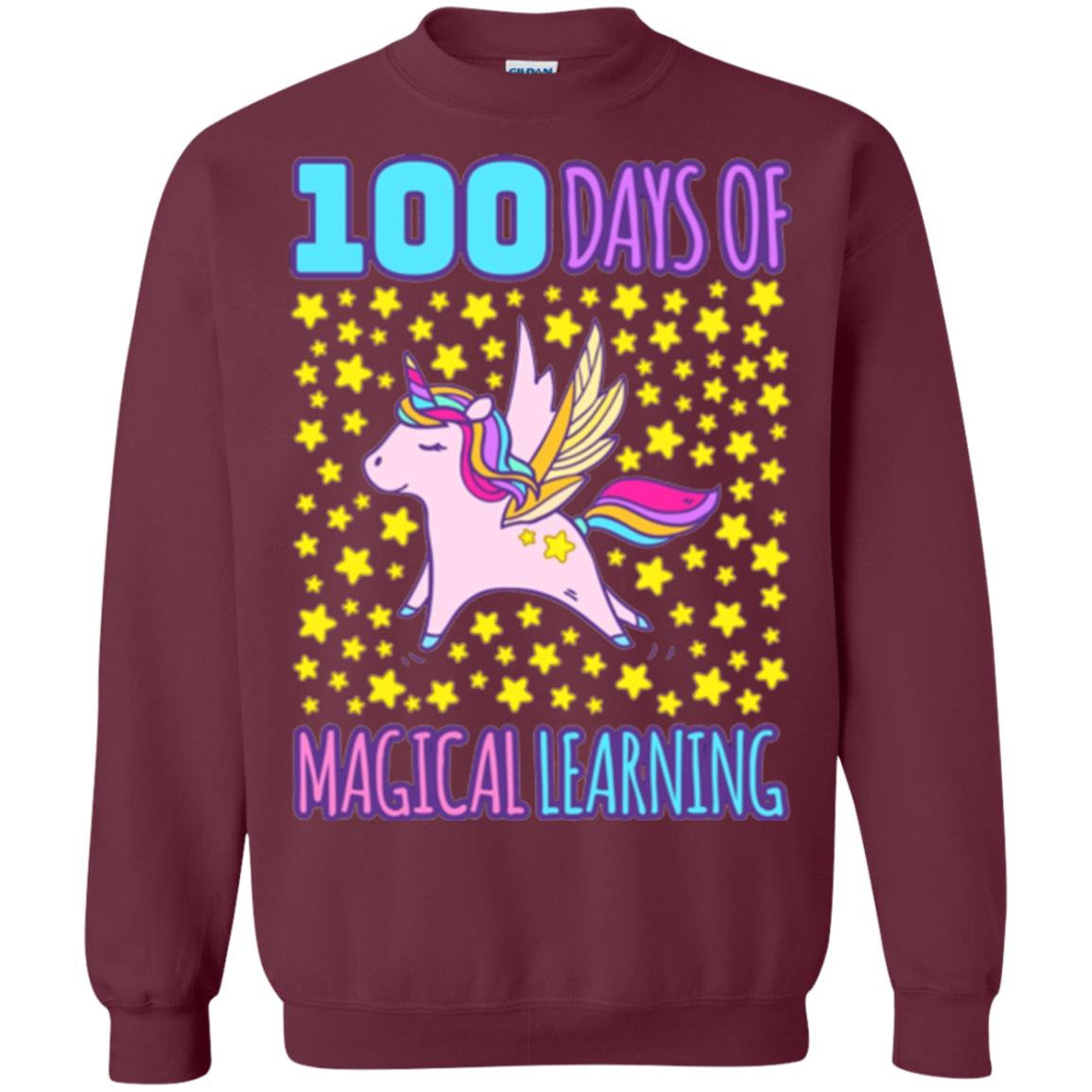 Children T-shirt Adorable 100th Day Of School Maroon